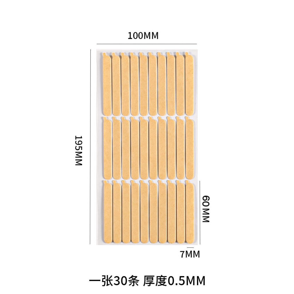 Nail Art Tri-Fold Transparent Storage Box